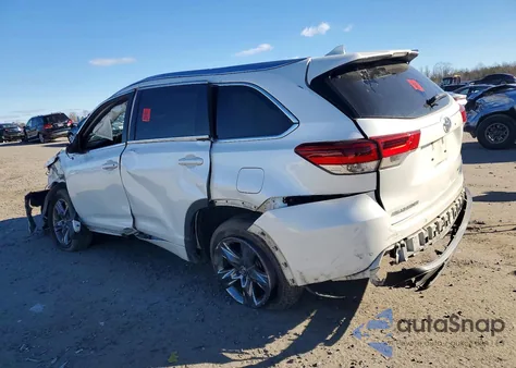 2017 Toyota Highlander Limited из США, поврежденный, VIN 5TDDZRFHXHS441149